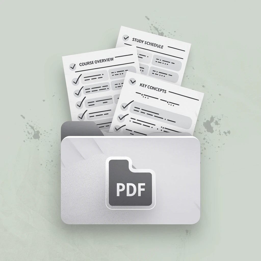 ملخصات بصيغة PDF